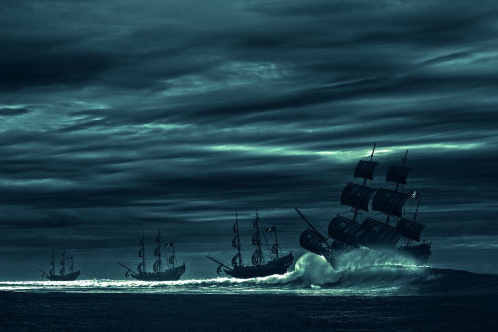 avantura pirati gusari brod Pixabay